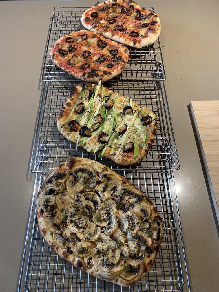 Test pizzas before the event!